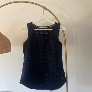 Tommy Hilfiger Navy Tank Top